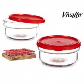 Comprar Fiambrera Vidrio 415 Cl 12X6 Cm Vivalto 020488 al Mejor Precio