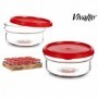 Comprar Fiambrera Vidrio 415 Cl 12X6 Cm Vivalto 020488 al Mejor Precio