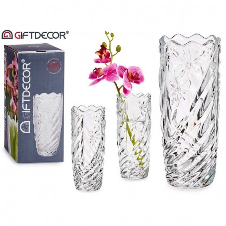 Comprar Florero Vidrio Margaritas 29 Cm 89702 Giftdecor 020457 al Mejor Precio
