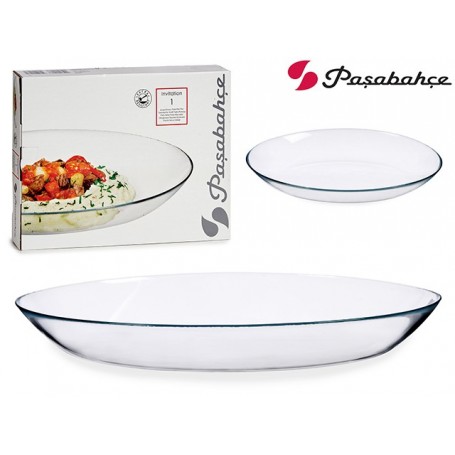 Comprar Fuente Bandeja Oval 33X25X5 Cm Pasabahce 020491 al Mejor Precio