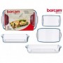 Comprar Fuentes Rectangulares Horno 26+33,6 Cm Lote 2 Borcam 020492 al Mejor Precio