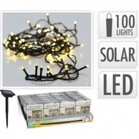 Comprar Guirnalda Solar 100 Luces Calida Progarden 143092 al Mejor Precio