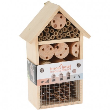 Comprar Hotel Insectos Madera 15X9X25 Cm Progarden 143684 al Mejor Precio