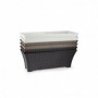 Comprar Jardinera Rattan 67 Cm Wengue Plasticforte 035211 al Mejor Precio