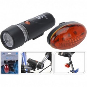 Comprar Luces Bici Trasera Y Delantera Blister Premiumparts 207509 al Mejor Precio