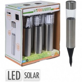 Comprar Luces Solares Inoxidables 33 Cm Caja 6 Progarden 143077 al Mejor Precio