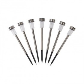 Comprar Luces Solares Inoxidables 33Cm 7 Piezas Caja 7 Progarden 143005 al Mejor Precio