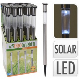 Comprar Luz Solar Led Inoxidable 70 Cm Progarden 143072 al Mejor Precio