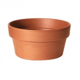 Comprar Maceta Baja Barro 10X17 Cm Jardin 144216 al Mejor Precio