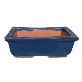 Comprar Maceta Bonsai Ceramica Azul N2 22X15 Cm Kormax 144186 al Mejor Precio