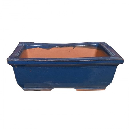 Comprar Maceta Bonsai Ceramica Azul N2 22X15 Cm Kormax 144186 al Mejor Precio