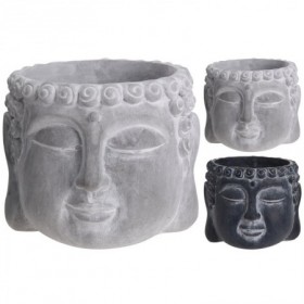 Comprar Maceta Buda Cemento 16X16X12 Cm Importacion 144061 al Mejor Precio