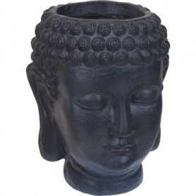 Comprar Maceta Cabeza Buda Negra 34 Cm Progarden 144144 al Mejor Precio