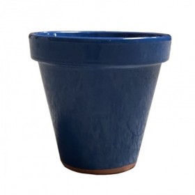 Comprar Maceta Ceramica Color Azul 22X22 Cm Kormax 144251 al Mejor Precio