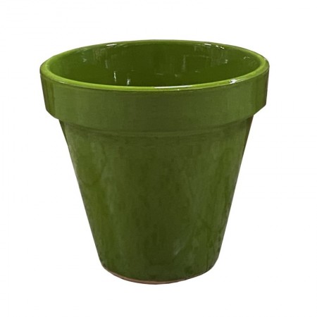 Comprar Maceta Ceramica Color Verde 19X19,5 Cm  Kormax 144242 al Mejor Precio