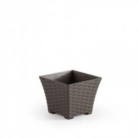 Comprar Maceta Rattan 15X15X13 Topo Plasticforte 035295 al Mejor Precio