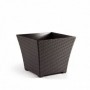 Comprar Maceta Rattan 30X30X26 Cm Wengue Plasticforte 035299 al Mejor Precio