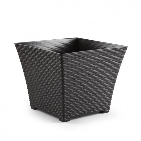 Comprar Maceta Rattan Cuadrada 37 Cm Wengue Plasticforte 035208 al Mejor Precio