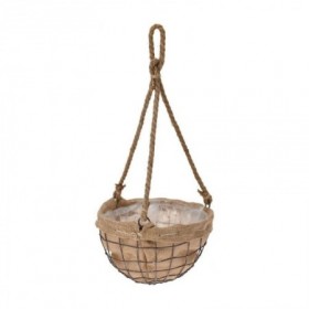 Comprar Macetero Colgar Yute 25 Cm Importacion 144141 al Mejor Precio
