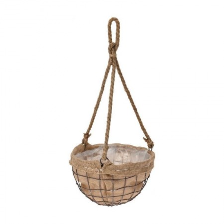 Comprar Macetero Colgar Yute 25 Cm Importacion 144141 al Mejor Precio