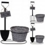 Comprar Macetero Metal Pala/Horca 22X46 Cm Importacion 144065 al Mejor Precio