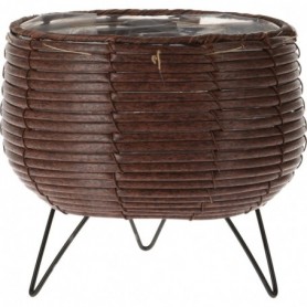 Comprar Macetero Mimbre Pie 20X14X19 Cm Importacion 144148 al Mejor Precio