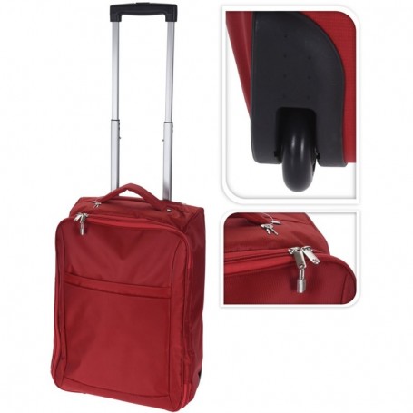 Comprar Maleta Ruedas Roja 34X21X51 Cm Proworld 201180 al Mejor Precio