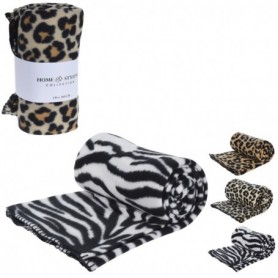 Comprar Manta Polar Imitacion Piel 130X160Cm Surtida Home Styling 207558 al Mejor Precio