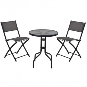 Comprar Mesa 60 Cm + 2 Sillas Plegables Txt Conjunto Importacion 206660 al Mejor Precio
