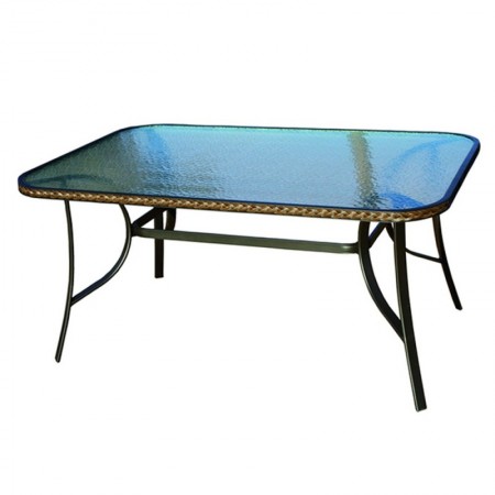 Comprar Mesa Aluminio Montilla Marron 155X99 Cm Dl 206845 al Mejor Precio