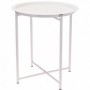 Comprar Mesa Baja Plegable Blanca 46X52 Cm Importacion 206835 al Mejor Precio