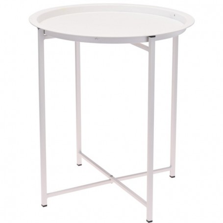 Comprar Mesa Baja Plegable Blanca 46X52 Cm Importacion 206835 al Mejor Precio