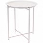 Comprar Mesa Baja Plegable Blanca 46X52 Cm Importacion 206835 al Mejor Precio