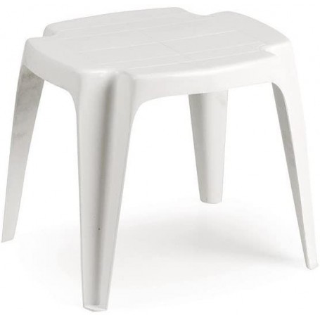 Comprar Mesa Baja Taburete Solid Blanco Progarden 206675 al Mejor Precio