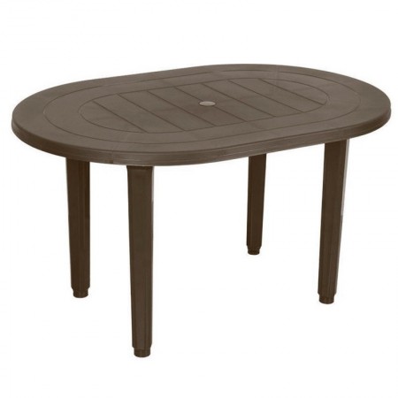 Comprar Mesa Oval 130X90 Wengue 4020W Garden Life 206596 al Mejor Precio