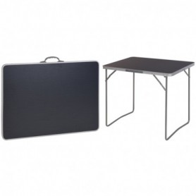Comprar Mesa Plegable 80X60 Cm Antracita Importacion 206614 al Mejor Precio