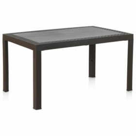 Comprar Mesa Resina Dream Wengue 140X85 Cm Shaf 206683 al Mejor Precio
