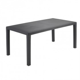 Comprar Mesa Resina Joker 138X78 Cm Antracita Progarden 206663 al Mejor Precio