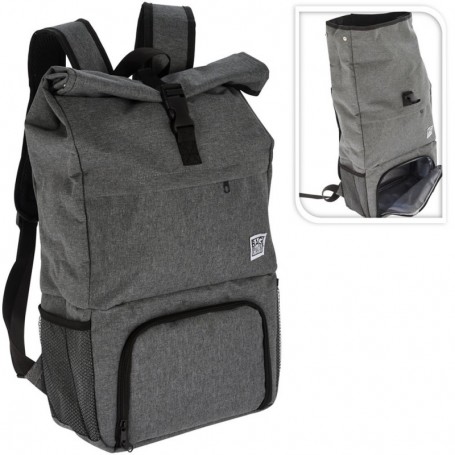 Comprar Mochila Bolsillo Termico 55X35X17 Cm Gris Bagpack 201183 al Mejor Precio