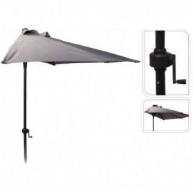Comprar Parasol Mural Manivela 250 Cm Gris Importacion 202042 al Mejor Precio