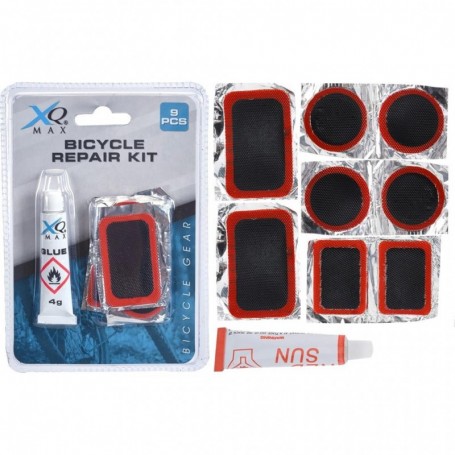 Comprar Parches + Pegamento Bici 9 Piezas Blister Xqmax 207536 al Mejor Precio