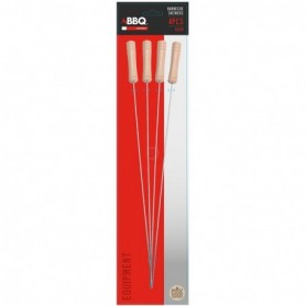 Comprar Pinchos Brocheta 40 Cm 4 Piezas Blister 4 Bbq 050113 al Mejor Precio