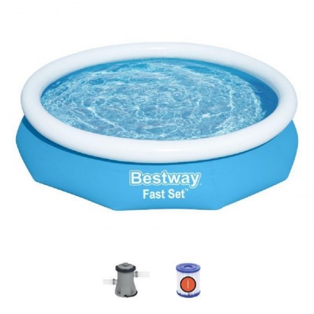 Comprar Piscina Fast Set + Depuradora 305X66 Cm 57458 Bestway 256873 al Mejor Precio