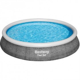 Comprar Piscina Fast Set Ratan 366X76 Cm 57443  Bestway 256870 al Mejor Precio