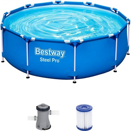 Comprar Piscina Steel Pro + Depuradora 305X76 Cm 56679 Bestway 256867 al Mejor Precio