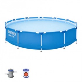 Comprar Piscina Steel Pro + Depuradora 366X76 Cm 56681 Bestway 256868 al Mejor Precio
