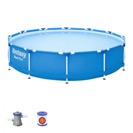 Comprar Piscina Steel Pro + Depuradora 366X76 Cm 56681 Bestway 256868 al Mejor Precio