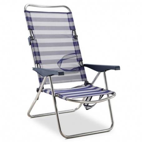 Comprar Playera Alta Aluminio 943/Tx Azul Rayas Eredu 206222 al Mejor Precio