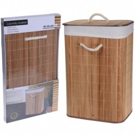 Comprar Pongotodo Bambu Natural 40X30X60 Cm Storage 031136 al Mejor Precio