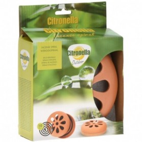 Comprar Quemador Incienso + 10 Espirales Citronela Blister Importacion 121085 al Mejor Precio